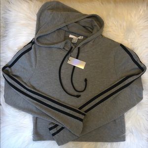 NWT Girls Crop Hoodie